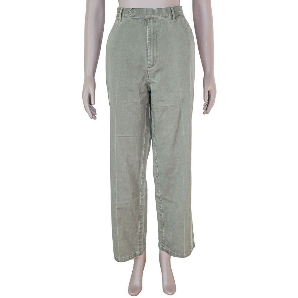 Preview International Sage Green Cotton Pants Small